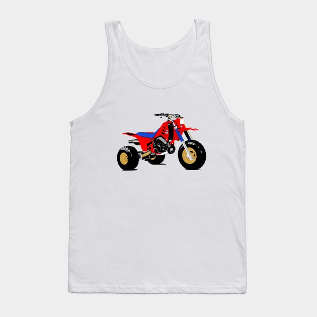 Adult Big Wheel Tank Top by srk14105